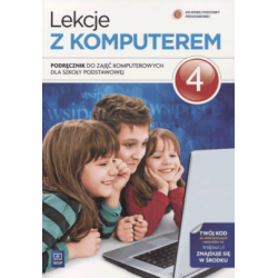 Informatyka Lekcje z komputerem SP klasa 4 podręcznik / WSIP